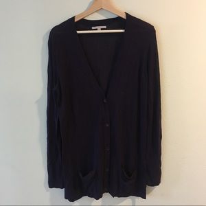 GAP cardigan - plumb - L
